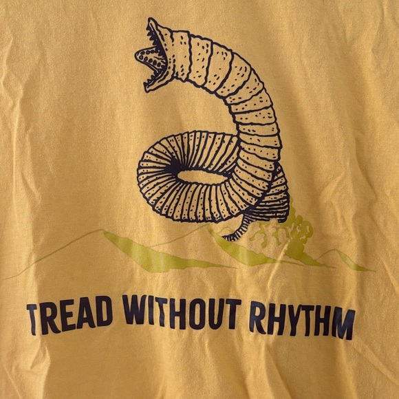Yellow Graphic DUNE T-Shirt - Picture 2 of 4